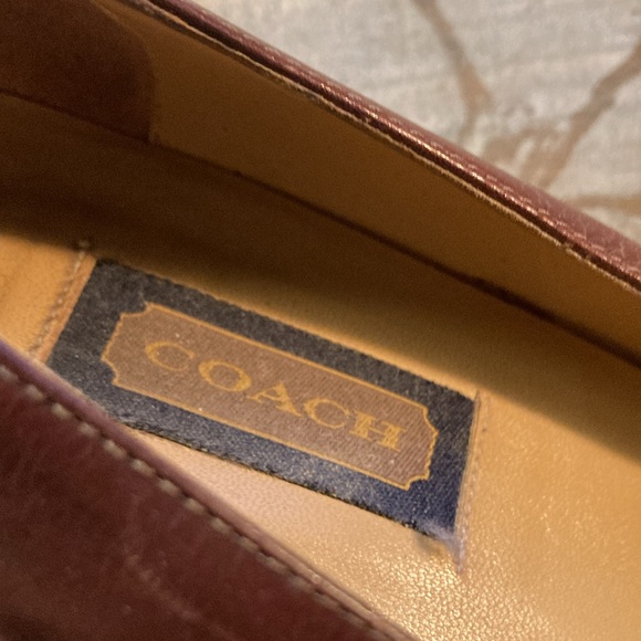 Coach Square Heels 8.5 B made in Italy - Picture 2 of 9